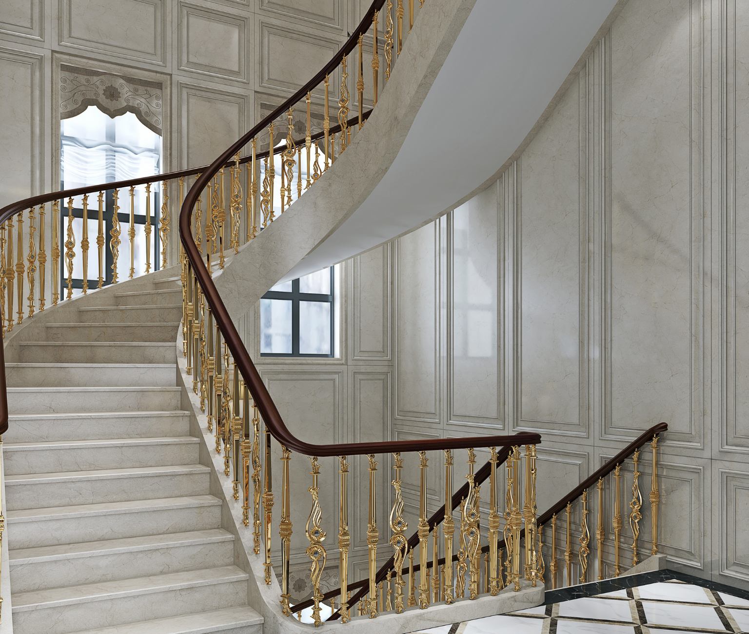 Cầu Thang - Tân Cổ Điển