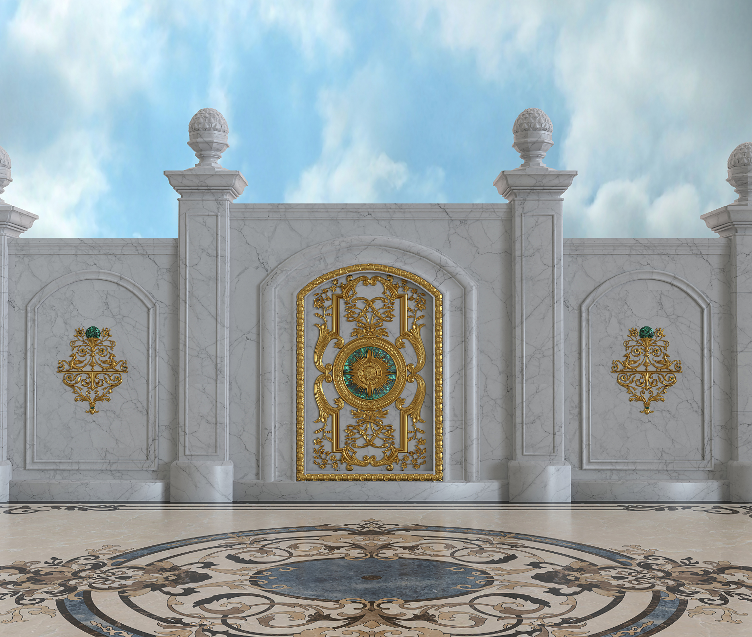 Bích Hoạ Đá - Tân Cổ Điển