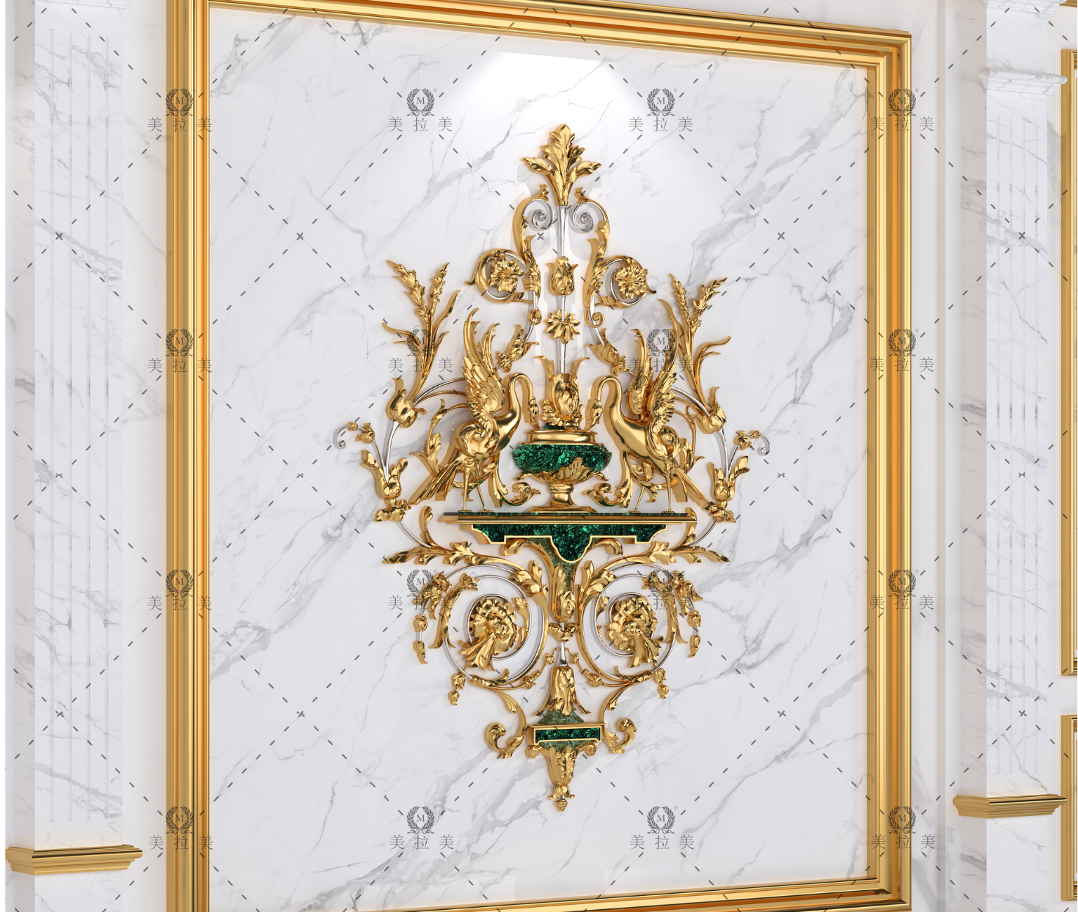 Bích Hoạ Đá - Tân Cổ Điển