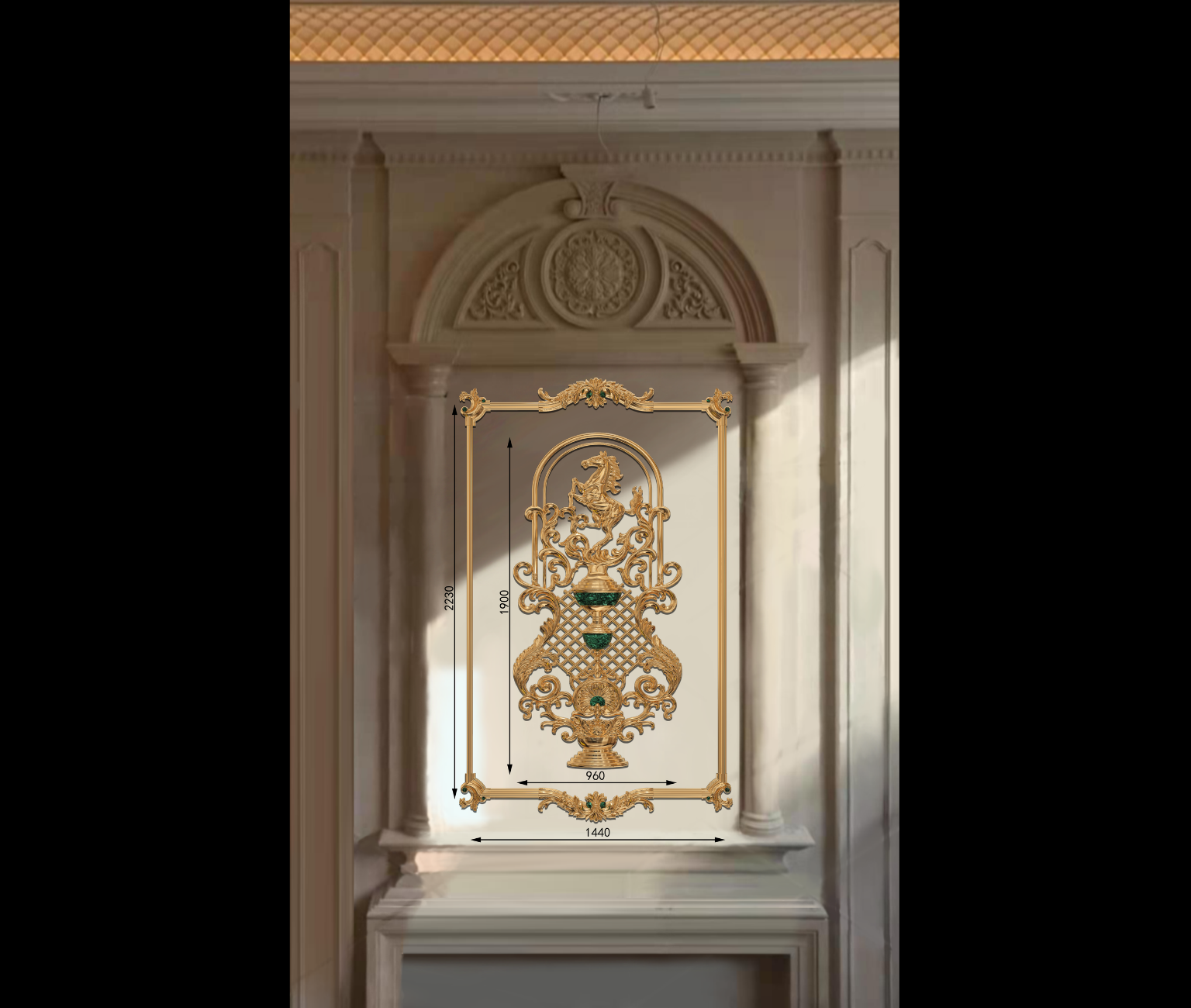 Bích Hoạ Đá - Tân Cổ Điển