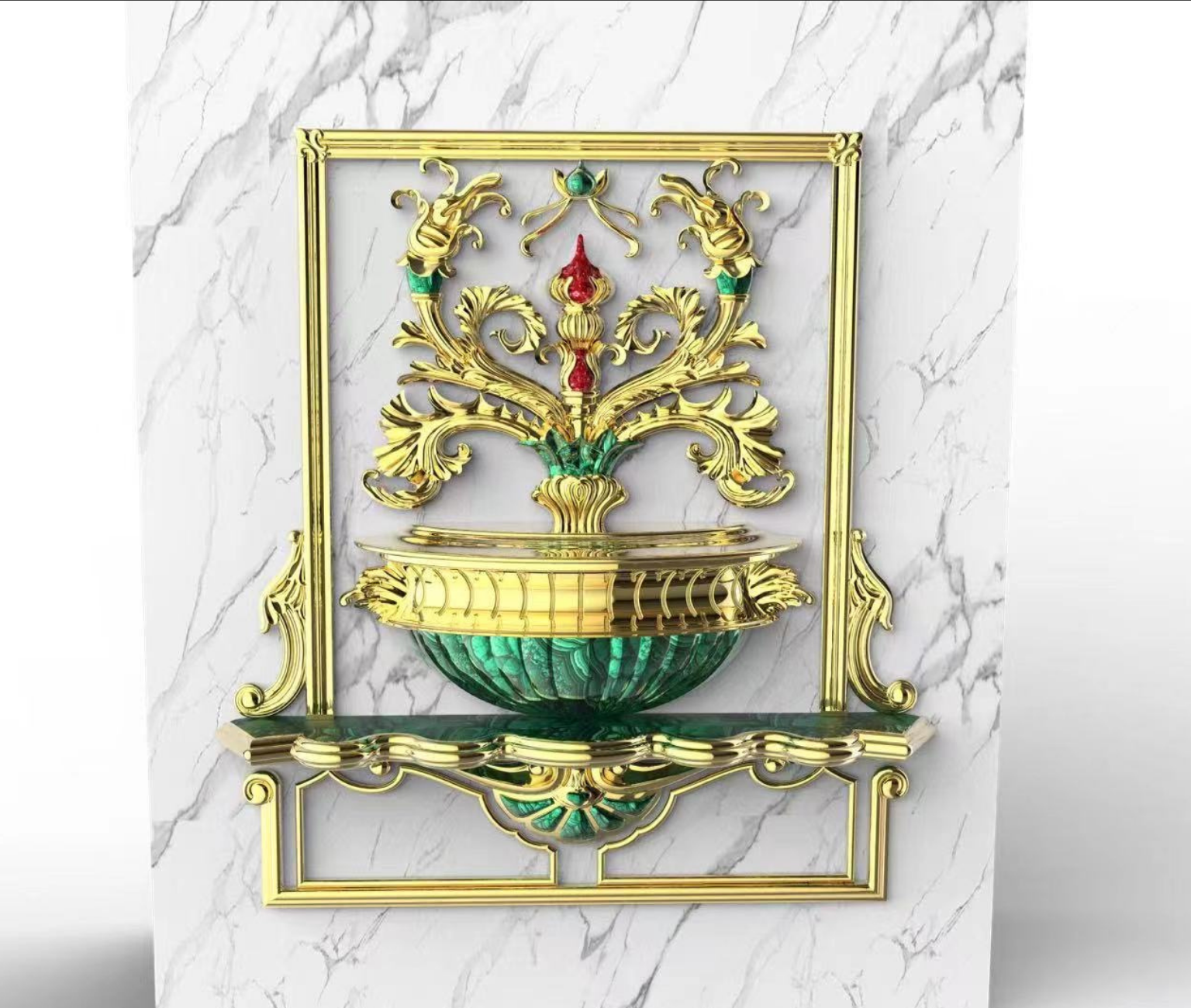 Bích Hoạ Đá - Tân Cổ Điển