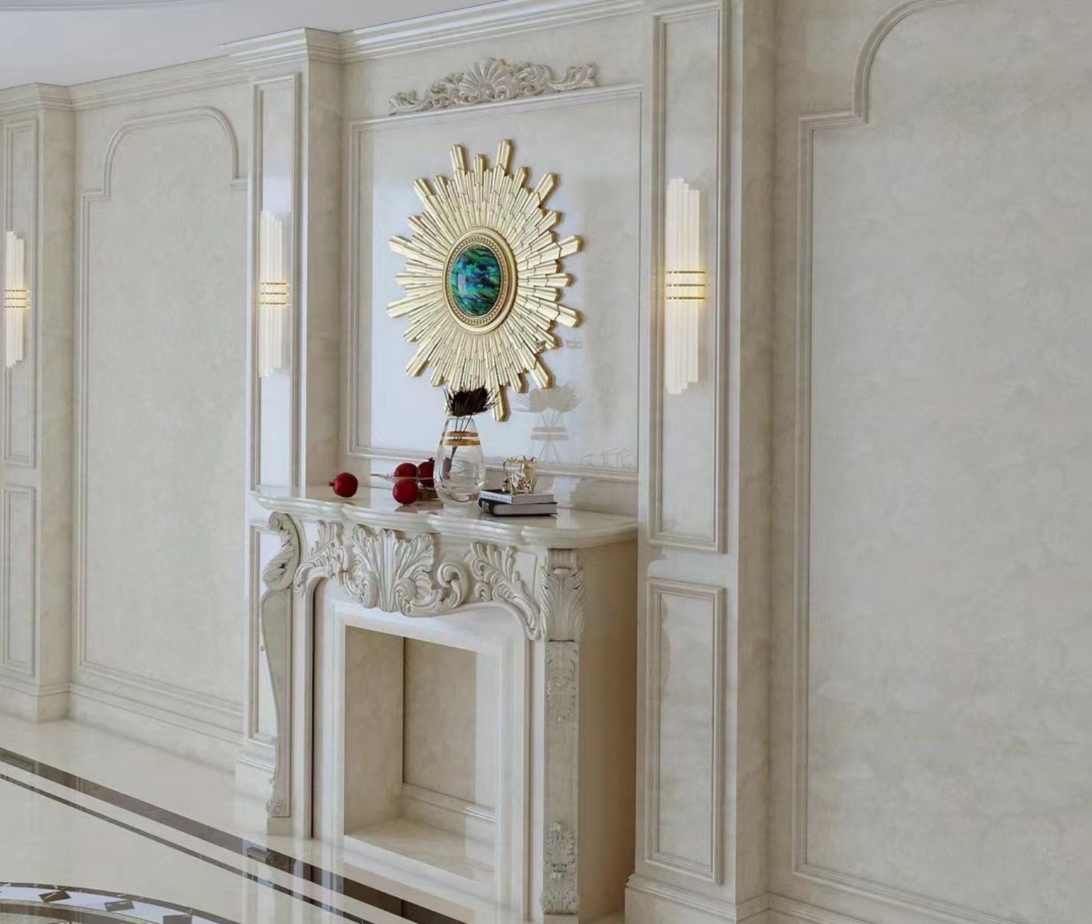 Bích Hoạ Đá - Tân Cổ Điển