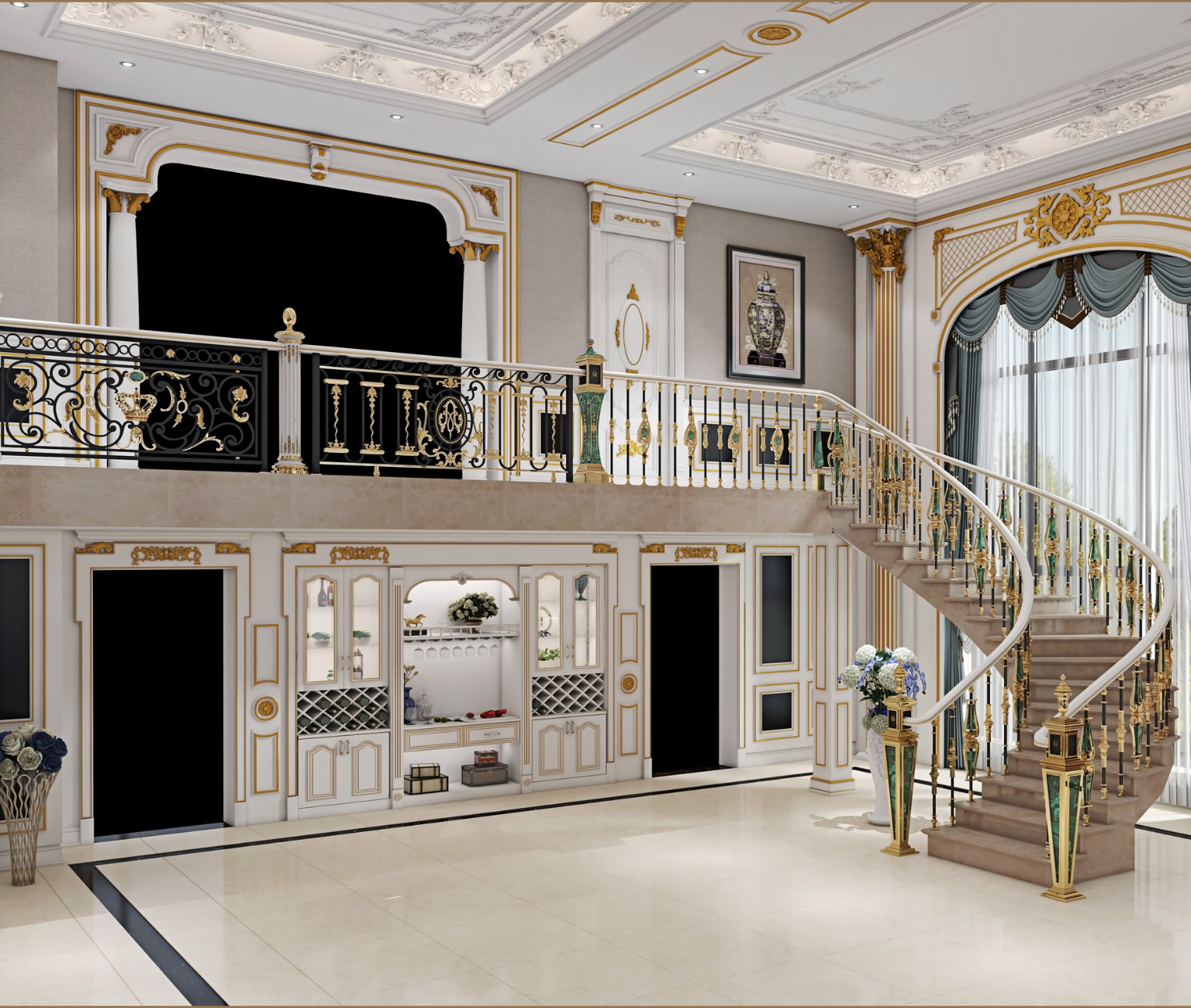 Cầu Thang - Tân Cổ Điển