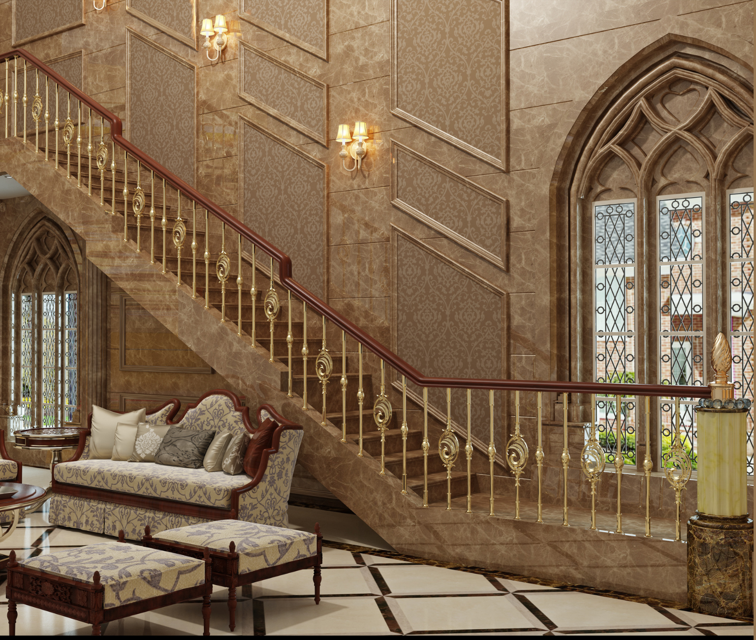 Cầu Thang - Tân Cổ Điển