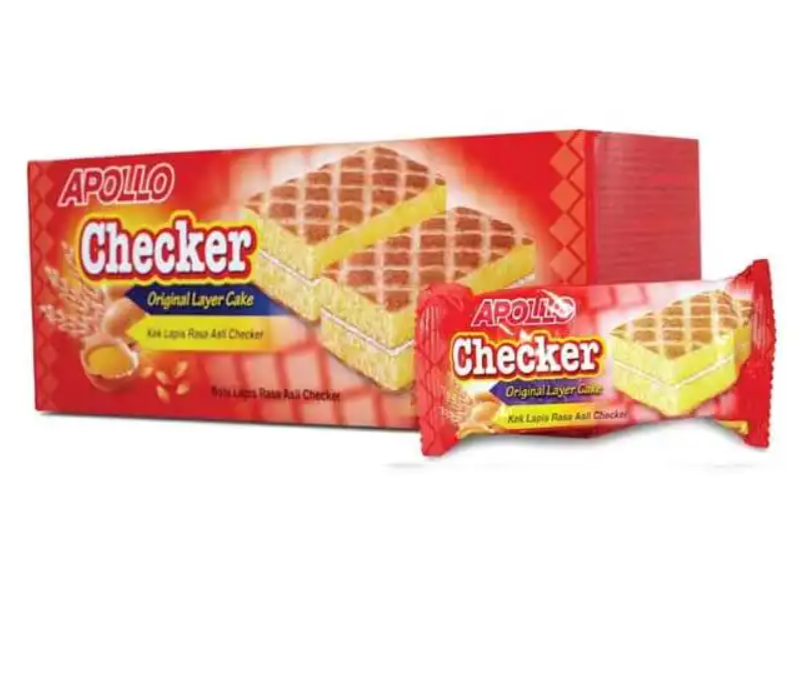 Bánh Apollo bông lan giòn đỏ