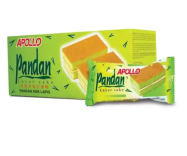 Bánh Apollo bông lan mềm xanh