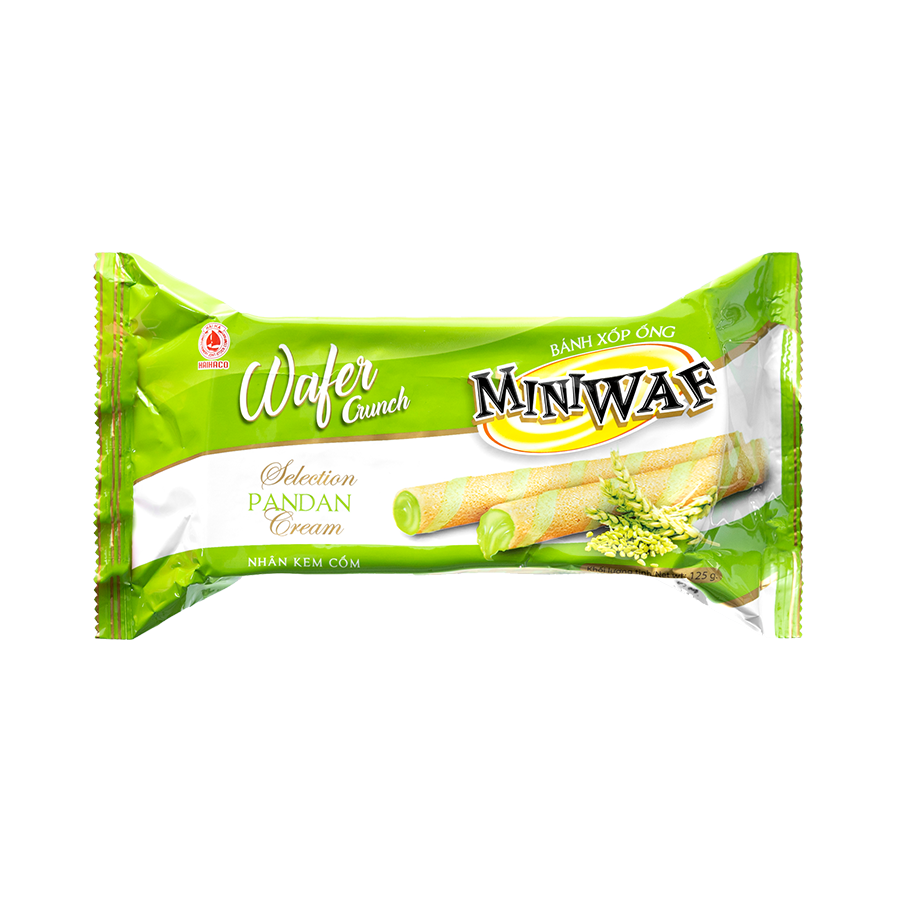 Bánh Miniwaf Cốm gói 125g
