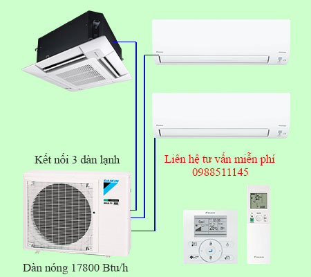 3MXM52RVMV Dàn nóng Multi NX - Inverter - Hai chiều lạnh/sưởi