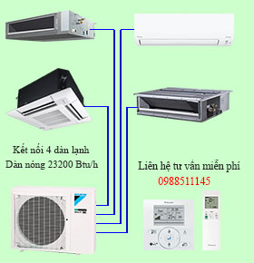 4MKM68RVMV Dàn nóng Multi NX - Inverter - Một chiều lạnh