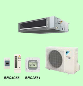 FBFC60DVM9/RZFC60EVM+BRC2E61/ BRC4C66-Máy điều hoà giấu trần nối ống gió