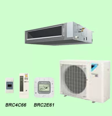 FBFC85DVM9/RZFC85EVM+BRC2E61/ BRC4C66-Máy điều hoà giấu trần nối ống gió