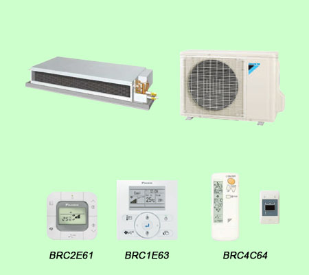 FDBNQ13MV1V/ RNQ13MV1V+BRC2E61 /BRC4C64-9 Máy điều hoà giấu trần nối ống gió