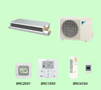 FDBNQ18MV1V/ RNQ18MV1V+BRC2E61 /BRC4C64-9 Máy điều hoà giấu trần nối ống gió