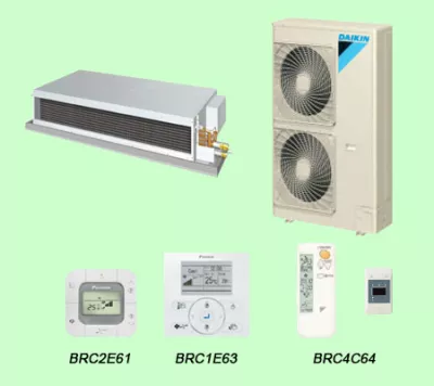 FDMNQ36MV1/ RNQ36MY1+BRC2E61-BRC4C64-9 Máy điều hoà giấu trần nối ống gió