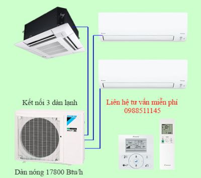 3MKM52RVMV Dàn nóng Multi NX - Inverter - Một chiều lạnh