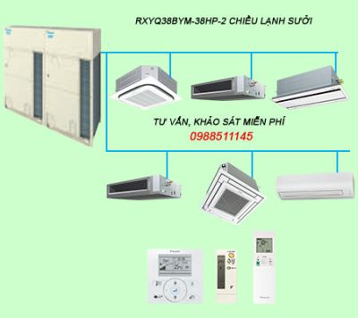 RXYQ38BYM Điều hòa trung tâm Daikin VRV H 38HP 2 chiều lạnh sưởi