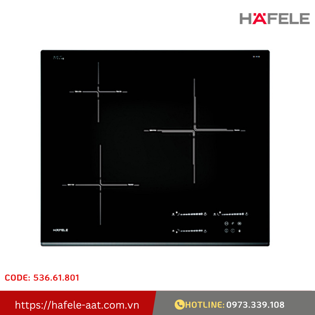 Bếp Từ 3 Vùng Nấu HC-I6037B Hafele 536.61.801