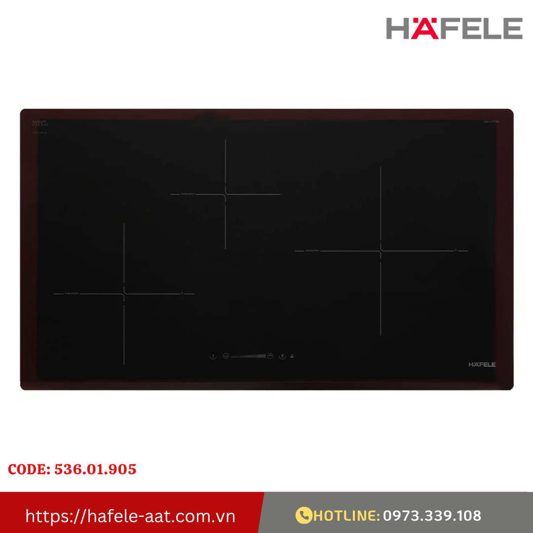 Bếp Từ 3 Vùng Nấu HC-I773D Hafele 536.01.905