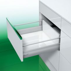 Ngăn kéo Grass DWD-XP 40kg, vách inox, nâng cấp thanh