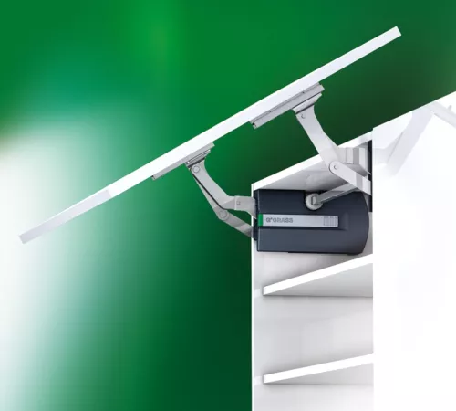 Tay nâng tủ bếp Grass Kinvaro S-35 1 cánh mở chéo