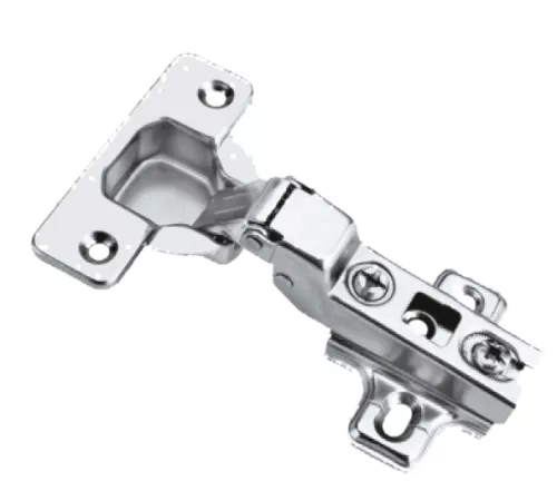Bản lề tủ bếp NewEra cong vừa, không giảm chấn, lắp thường