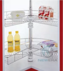 Kệ góc xoay inox  NewEra 3/4 (mở 270 độ)