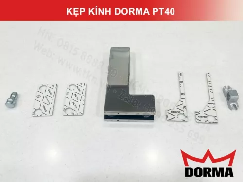 Kẹp kính bản lề sàn Dorma PT40