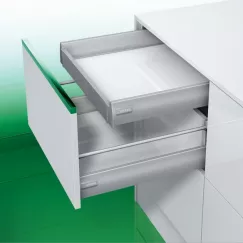 Ngăn kéo Grass DWD-XP 40kg, vách inox, lắp âm rộng 1200mm