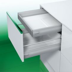 Ngăn kéo Grass DWD-XP 40kg, vách thép, lắp âm, 600mm