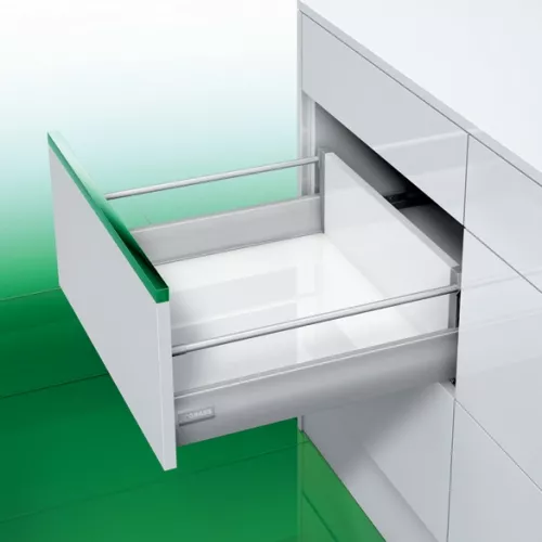 Ngăn kéo Grass DWD-XP 40kg, vách thép, nâng cấp thanh