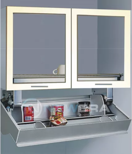 Kệ treo lắp âm tủ trên NewEra rộng 600mm