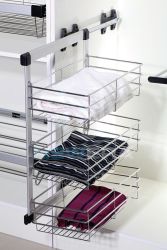 Khung rổ giá để quần áo, khăn, chăn màn NewEra 2 tầng