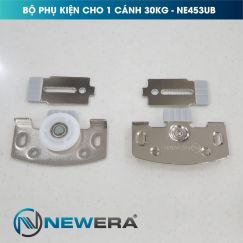 Phụ kiện cửa trượt lùa cánh lọt NewEra tải trọng 30kg/cánh