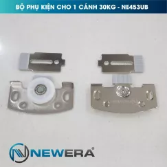 Phụ kiện cửa trượt lùa cánh lọt NewEra tải trọng 30kg/cánh