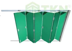 Ray cửa trượt gấp Henderson Pacer cánh rộng 900mm, tải trọng 1 cánh 75kg