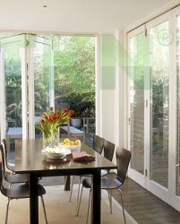 Ray cửa trượt gấp Henderson Securefold Ultra cánh rộng 1000mm, tải trọng 1 cánh 100kg