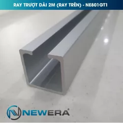 Ray trượt cửa trượt lùa, cửa trượt gấp NewEra dài 2m