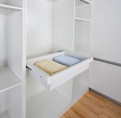 Khung rổ đựng thắt lưng, cà vạt, quần áo lót, đồng hồ, vòng đeo cổ giảm chấn rộng 804-884mm