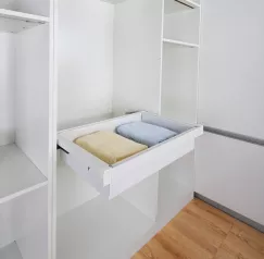 Khung rổ đựng thắt lưng, cà vạt, quần áo lót, đồng hồ, vòng đeo cổ giảm chấn vách chia gỗ