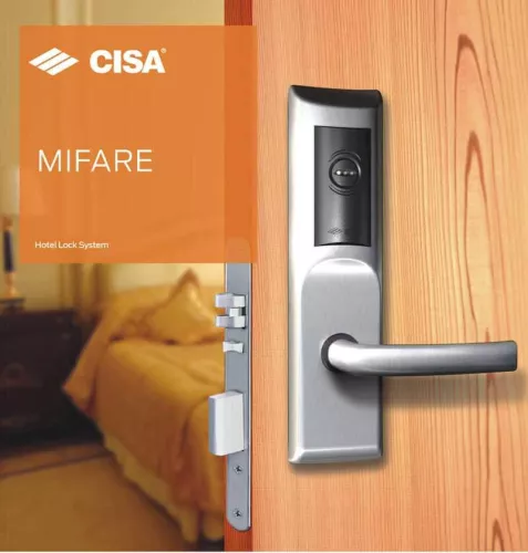 Khóa thẻ từ Cisa MIFARE Hotel Lock