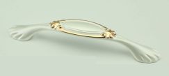 Tay nắm tủ bếp, nội thất cổ điển kẽm tâm lỗ khoan 128mm NE2622.128WG