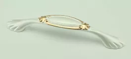 Tay nắm tủ bếp, nội thất cổ điển kẽm tâm lỗ khoan 128mm NE2622.128WG