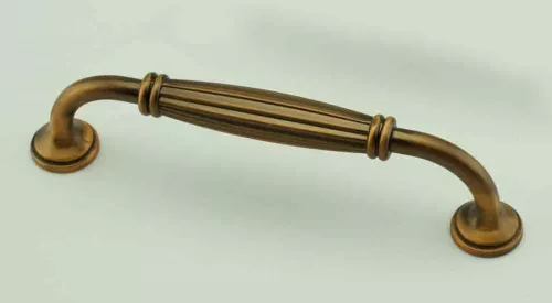 Tay nắm tủ bếp, nội thất cổ điển kẽm tâm lỗ khoan 128mm NE2857.128CF
