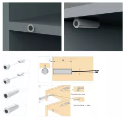 Cảm biến vẫy tay lắp âm hoặc nổi NE1103S60W