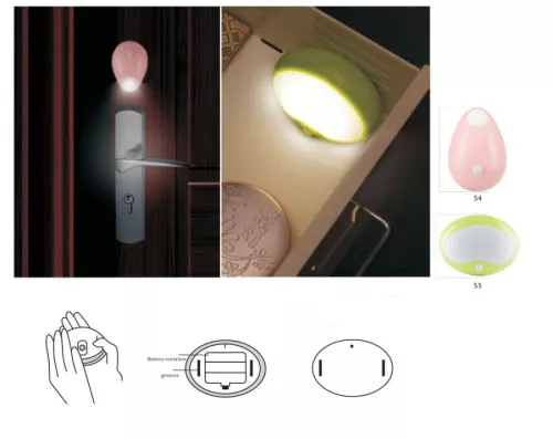 Đèn LED cảm ứng chuyển động dùng pin N4S0.2W