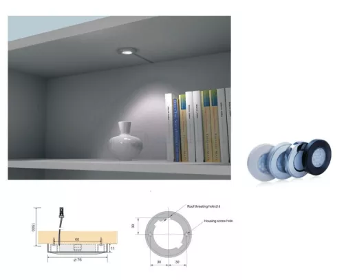 Đèn LED lắp nổi NE1120.76A1.4