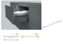Đèn LED cảm ứng bật tắt bằng cách đóng mở ngăn kéo hoặc cánh tủ NE4500.862A5.4