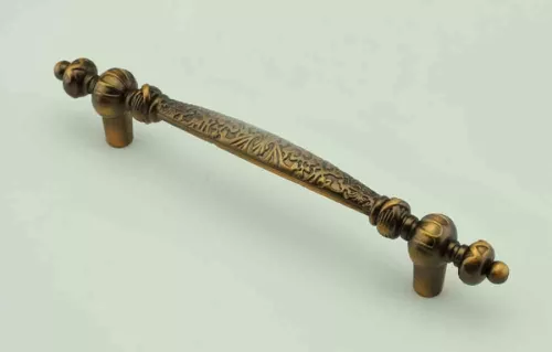 Tay nắm tủ bếp, nội thất cổ điển kẽm tâm lỗ khoan 128mm NE1746.128CF