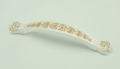 Tay nắm tủ bếp, nội thất cổ điển kẽm tâm lỗ khoan 128mm NE2465.128WG