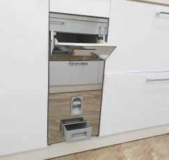 Thùng gạo mặt gương cao cấp dung tích 18kg, 300mm